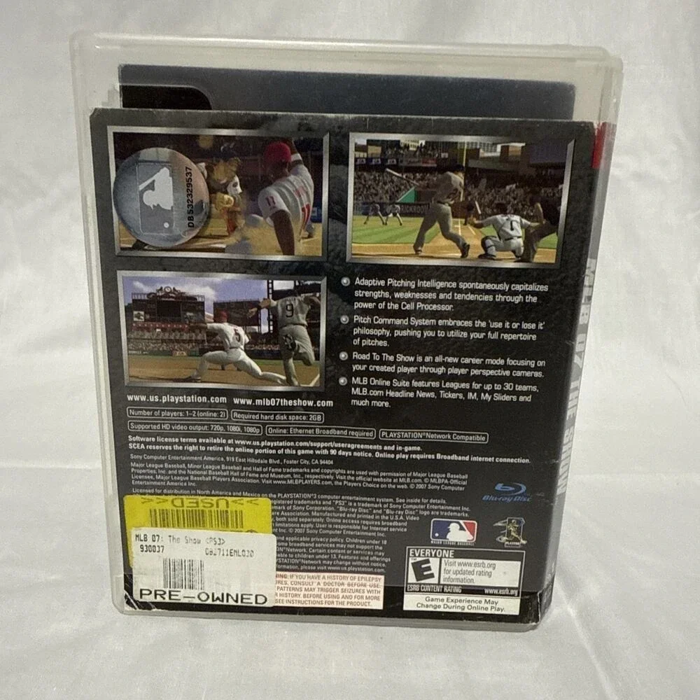 MLB‎ 07: The Show (Sony PlayStation 3, 2007)